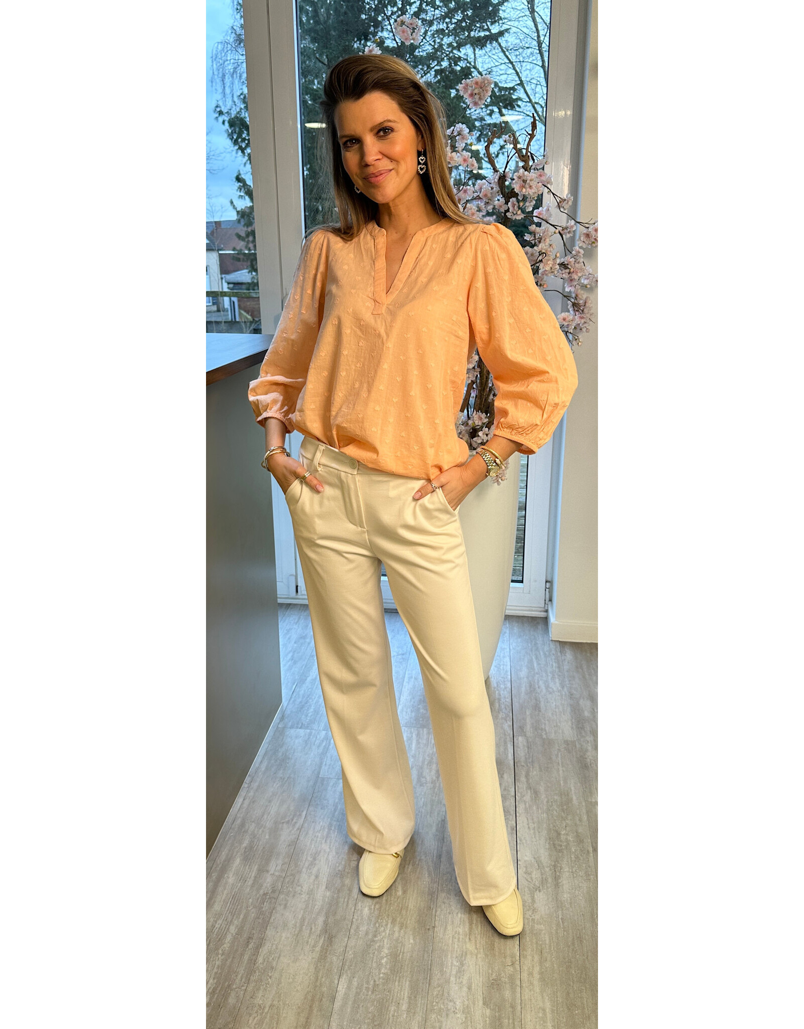 Parijs Broek Ruby beige