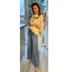 Italie Gilet/debardeur geel