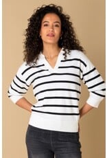 Ivy Beau Trui Pippine off white/black