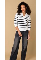 Ivy Beau Trui Pippine off white/black