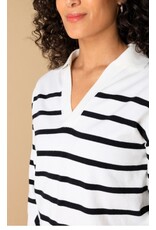 Ivy Beau Trui Pippine off white/black