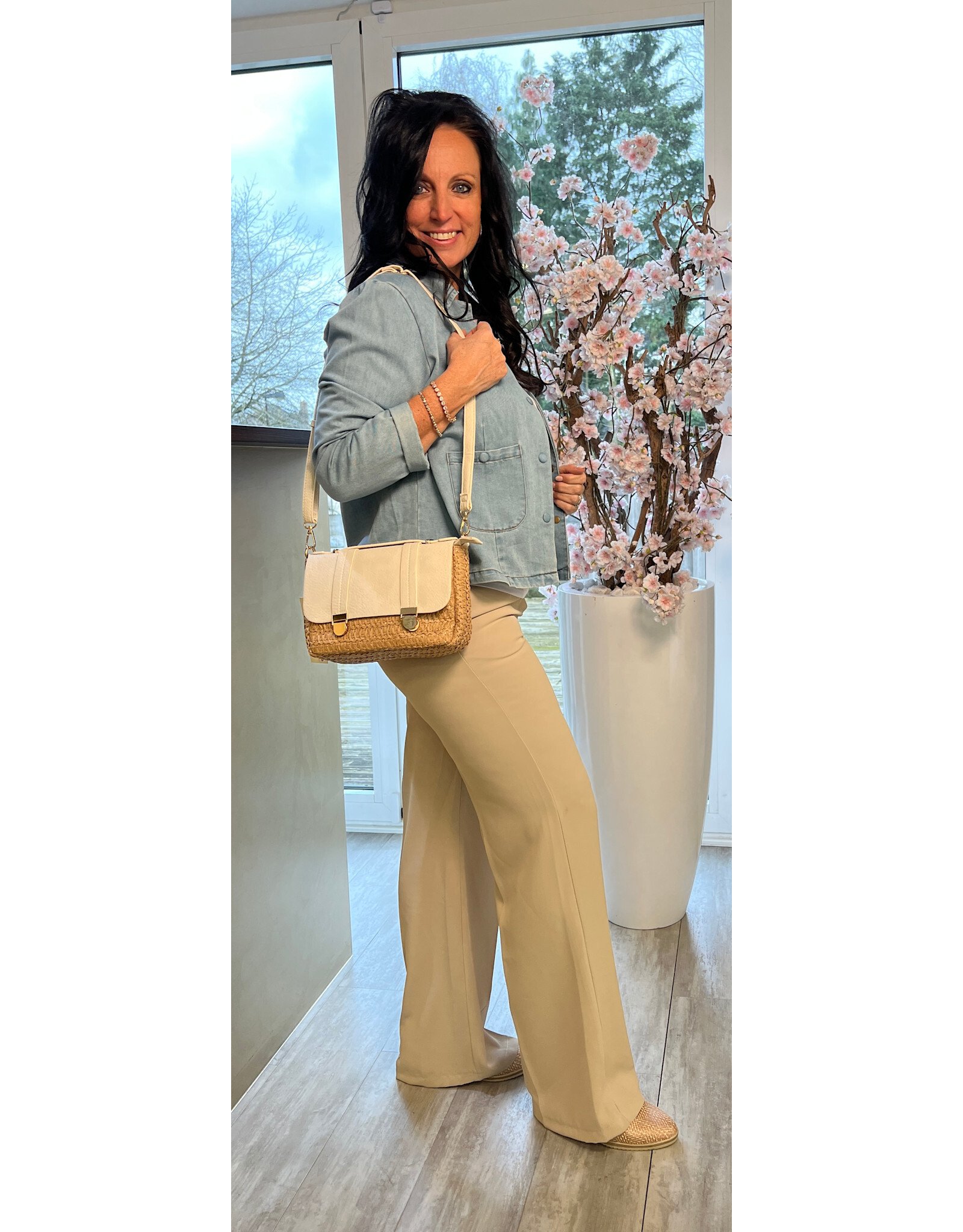 Italie Broek beige