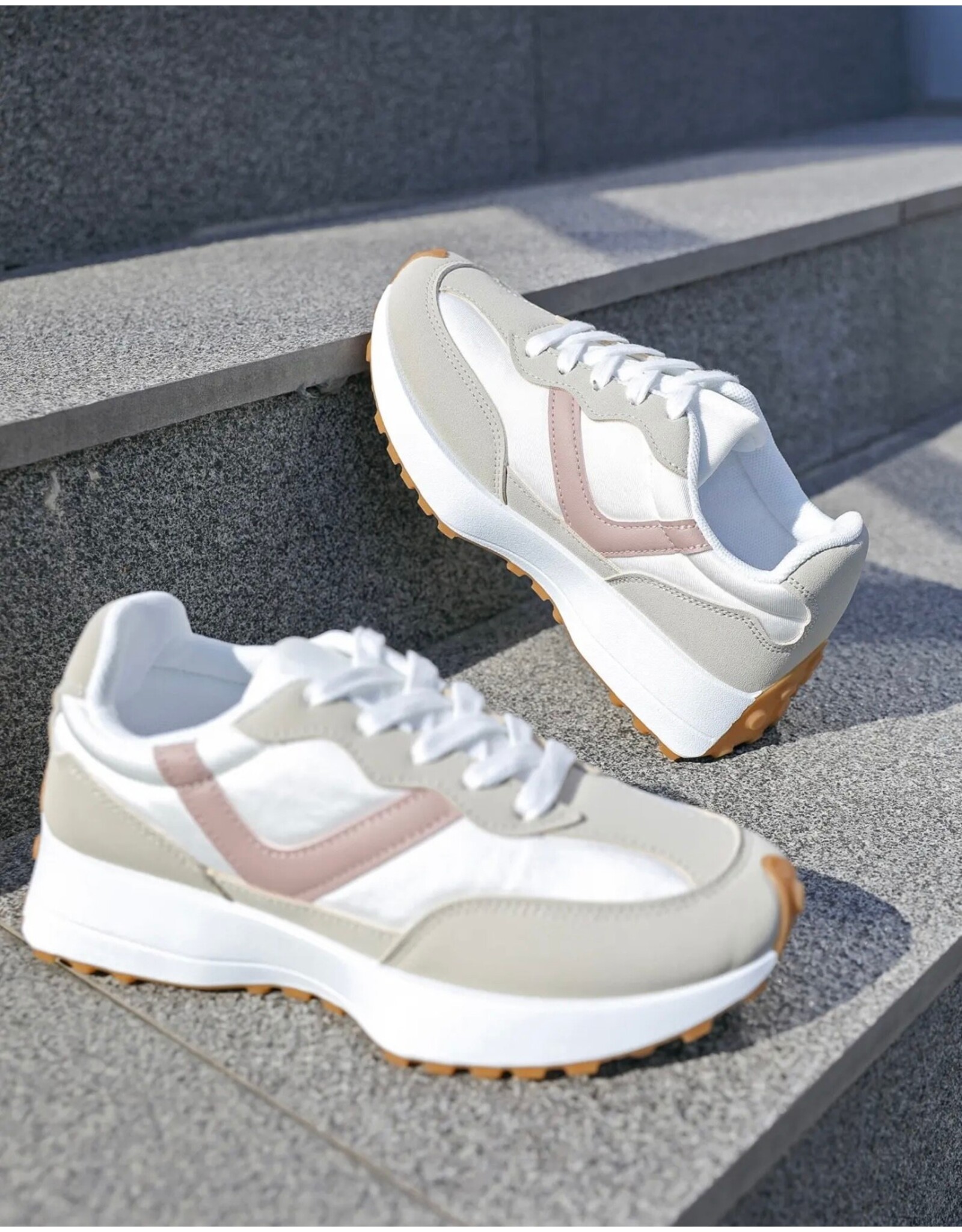 Parijs Sneaker white/pink