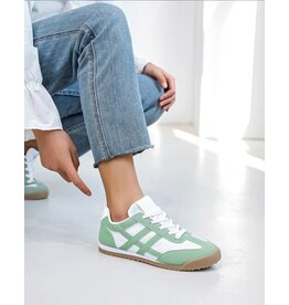 Parijs Sneaker White/green