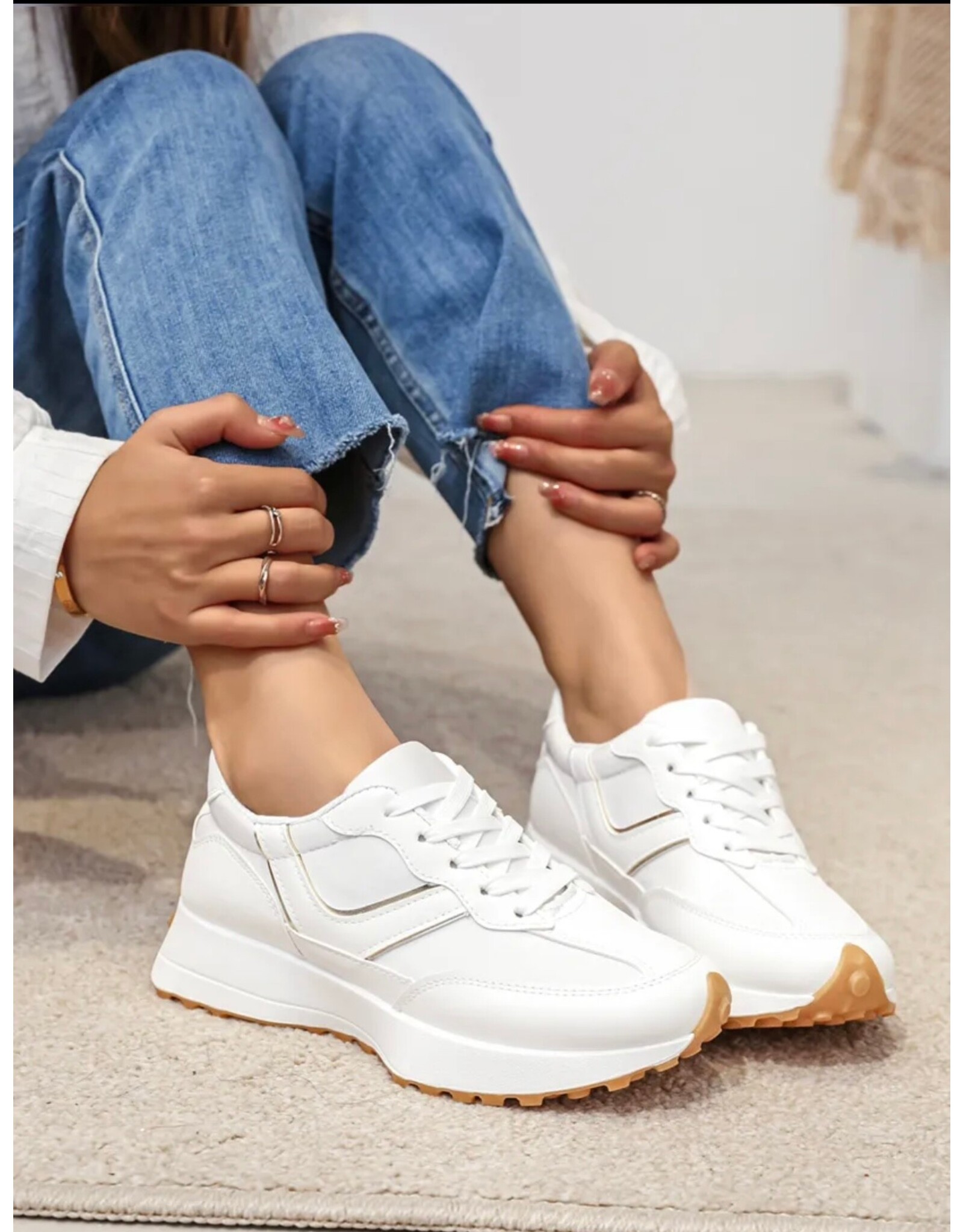 Parijs Sneaker white