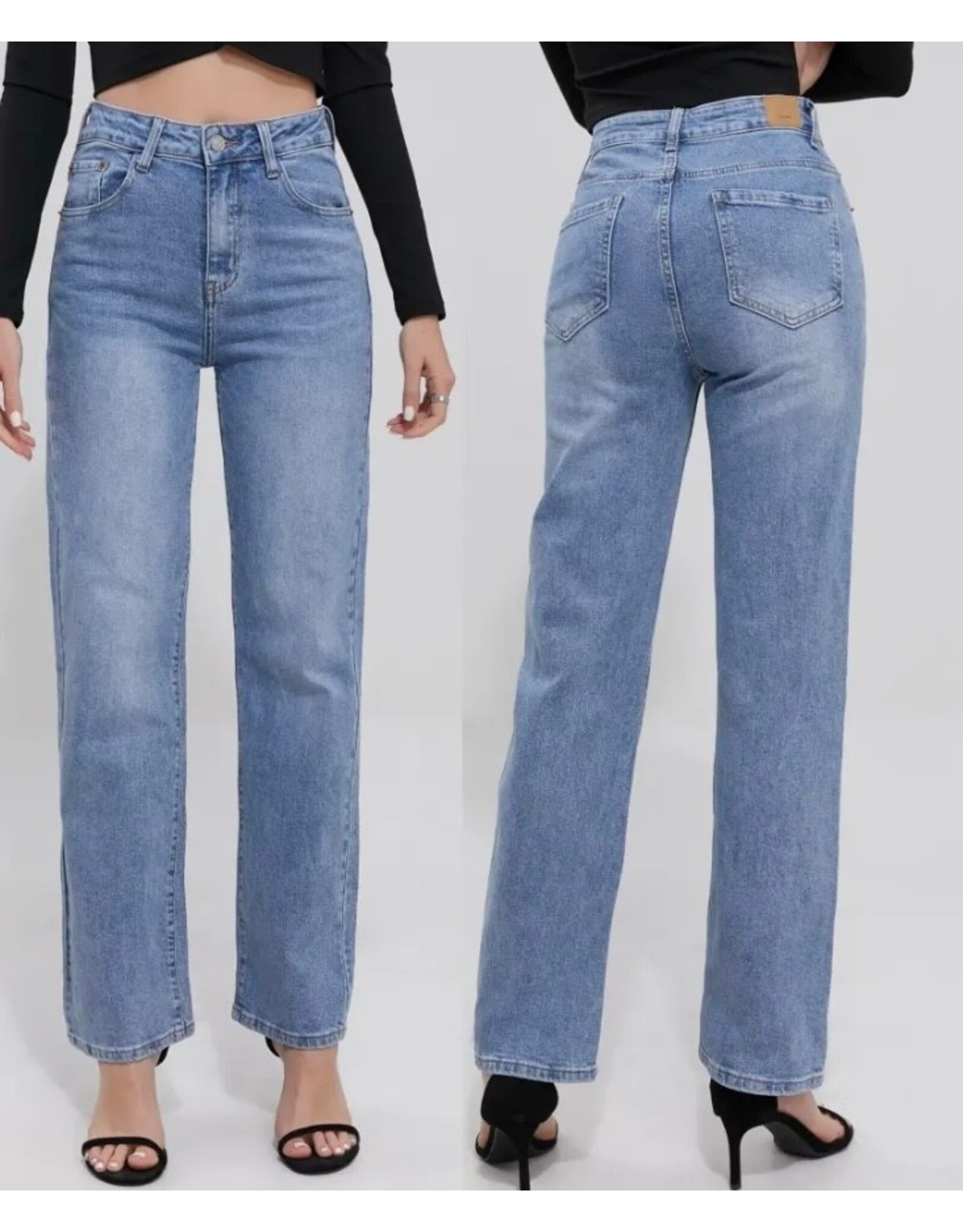 Parijs Jeansbroek monday rechte pijpen