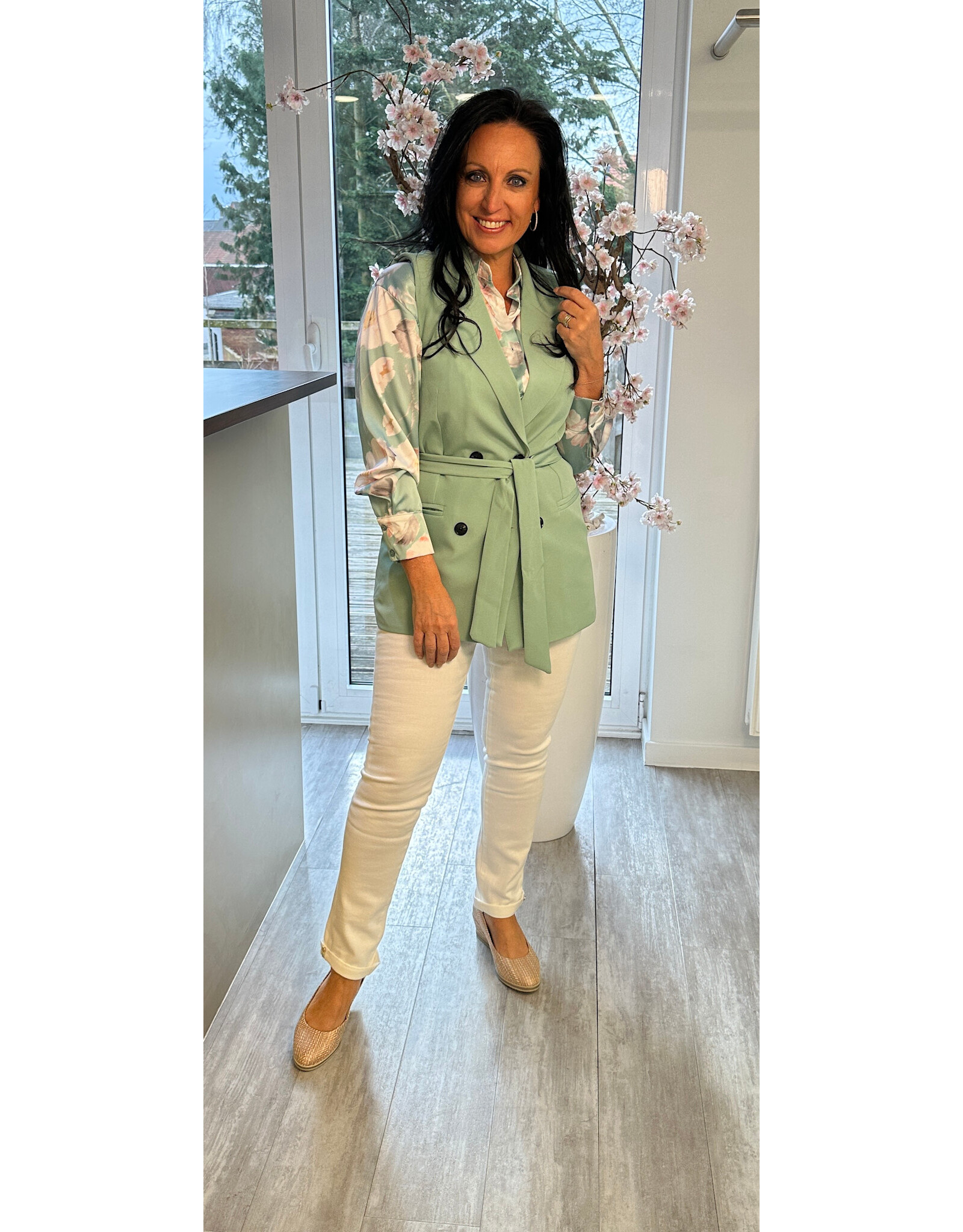 Italie Gilet groen