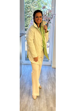 Italie Jas omkeerbaar groen/beige