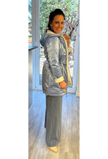 Italie Jas omkeerbaar blauw