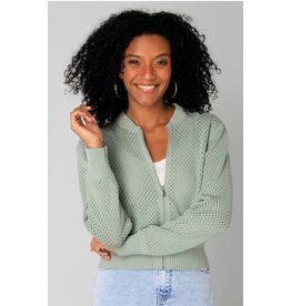 Yest Gilet Sarani slate green