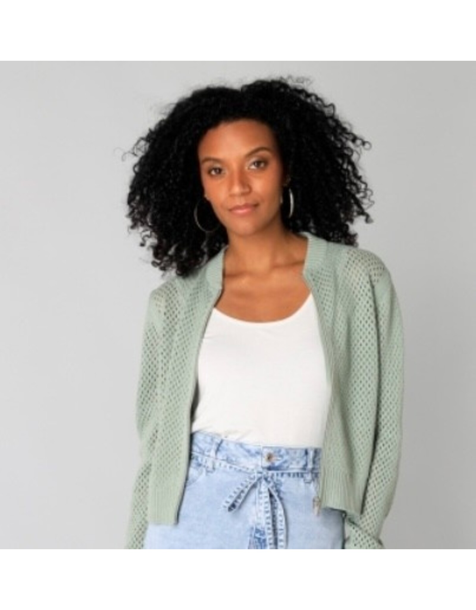 Yest Gilet Sarani slate green