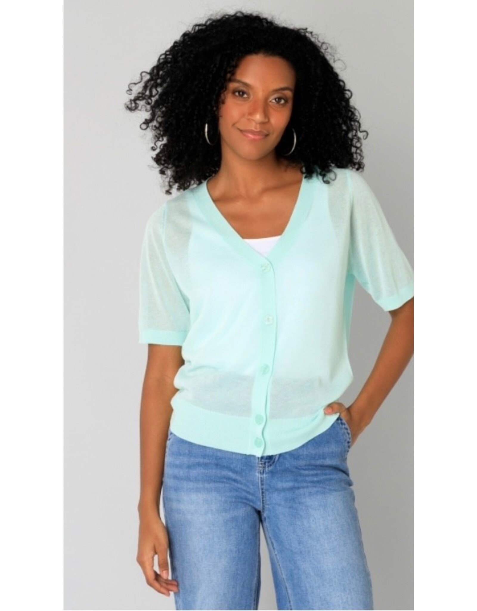 Yest Gilet Gillian Mint