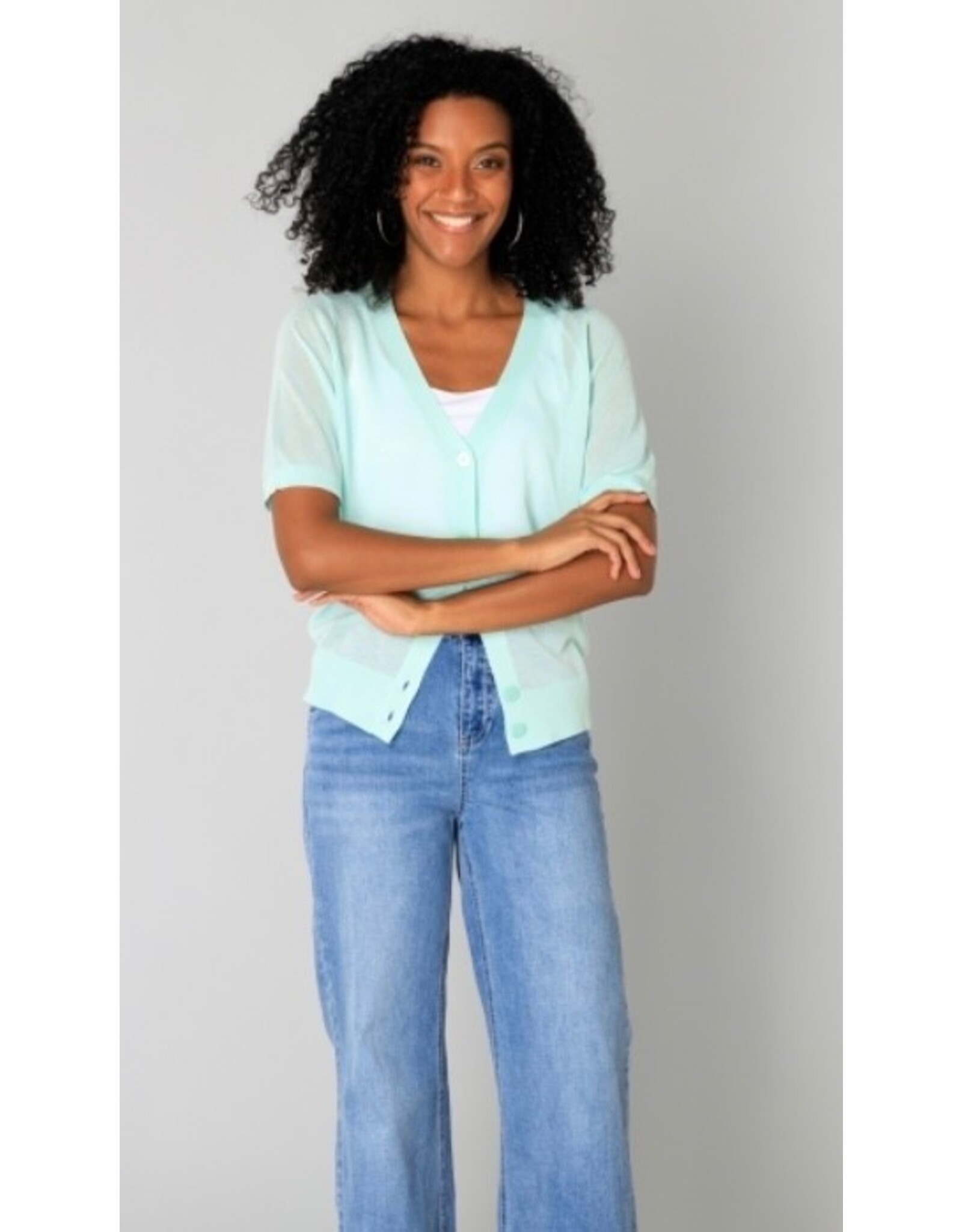 Yest Gilet Gillian Mint