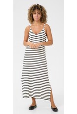Cream Kleed Jady black stripe