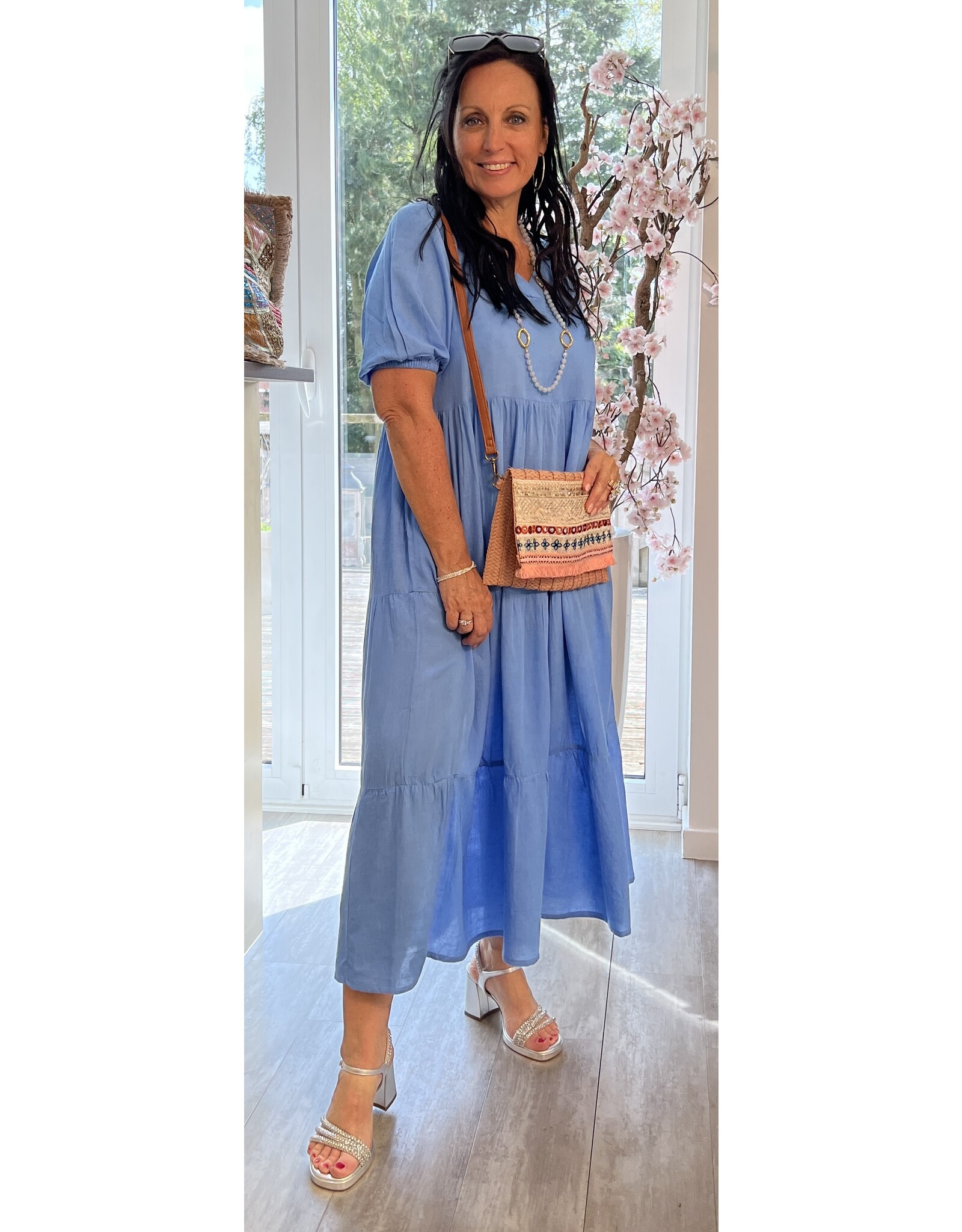 Zeze Kleed Lucia blauw
