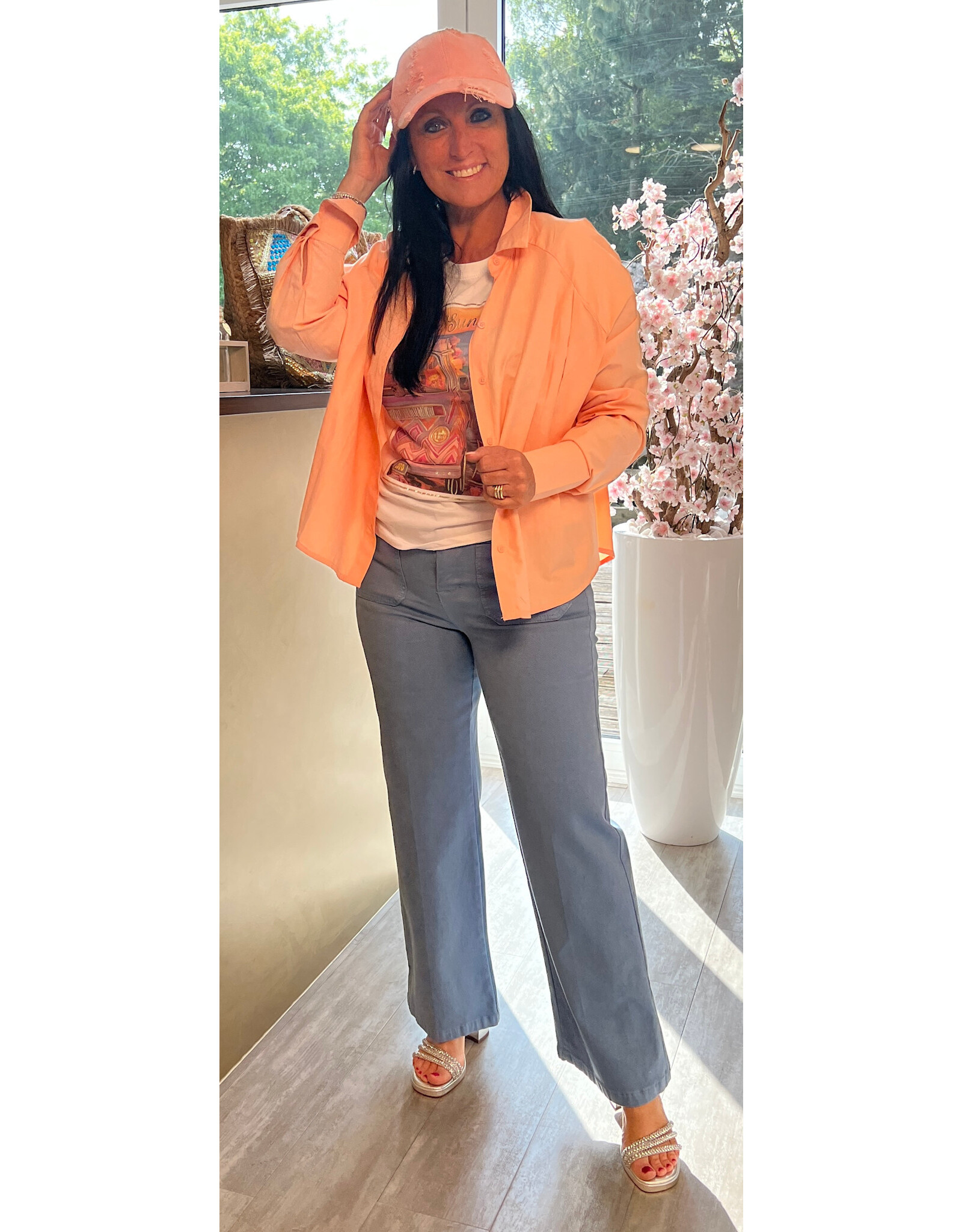 Kaffe Bloes Haily peach