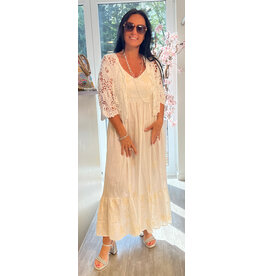 Parijs Kleed boho white
