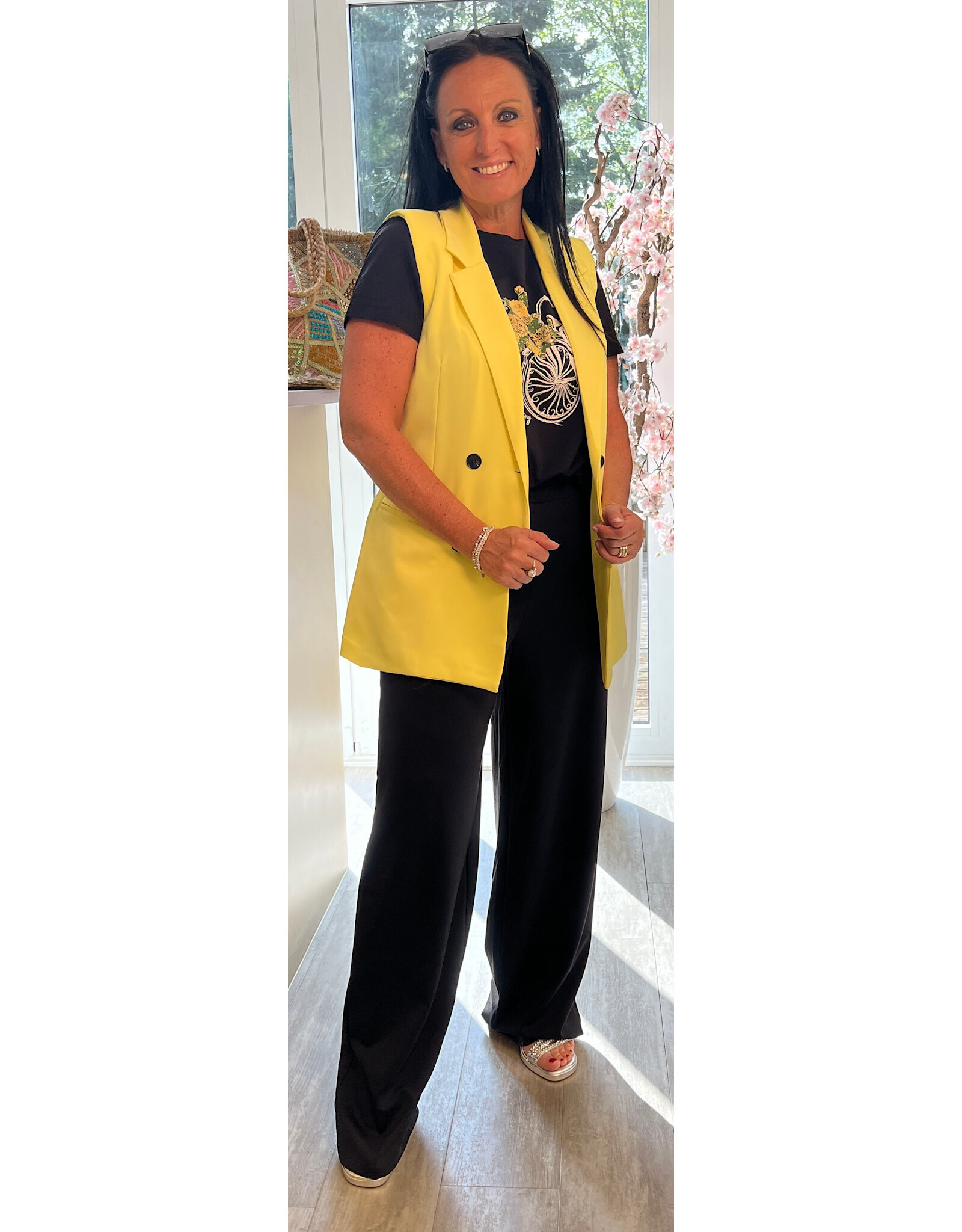 Italie Gilet geel