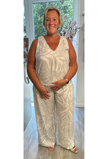 Yest Top Tina grey/White