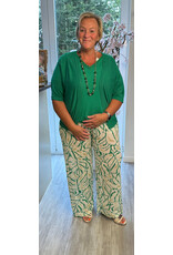 Ivy Beau Gilet Maja smaragd green