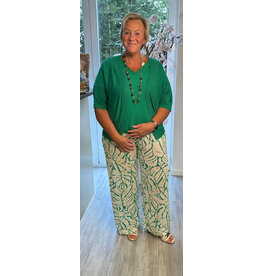 Ivy Beau Gilet Maja smaragd green