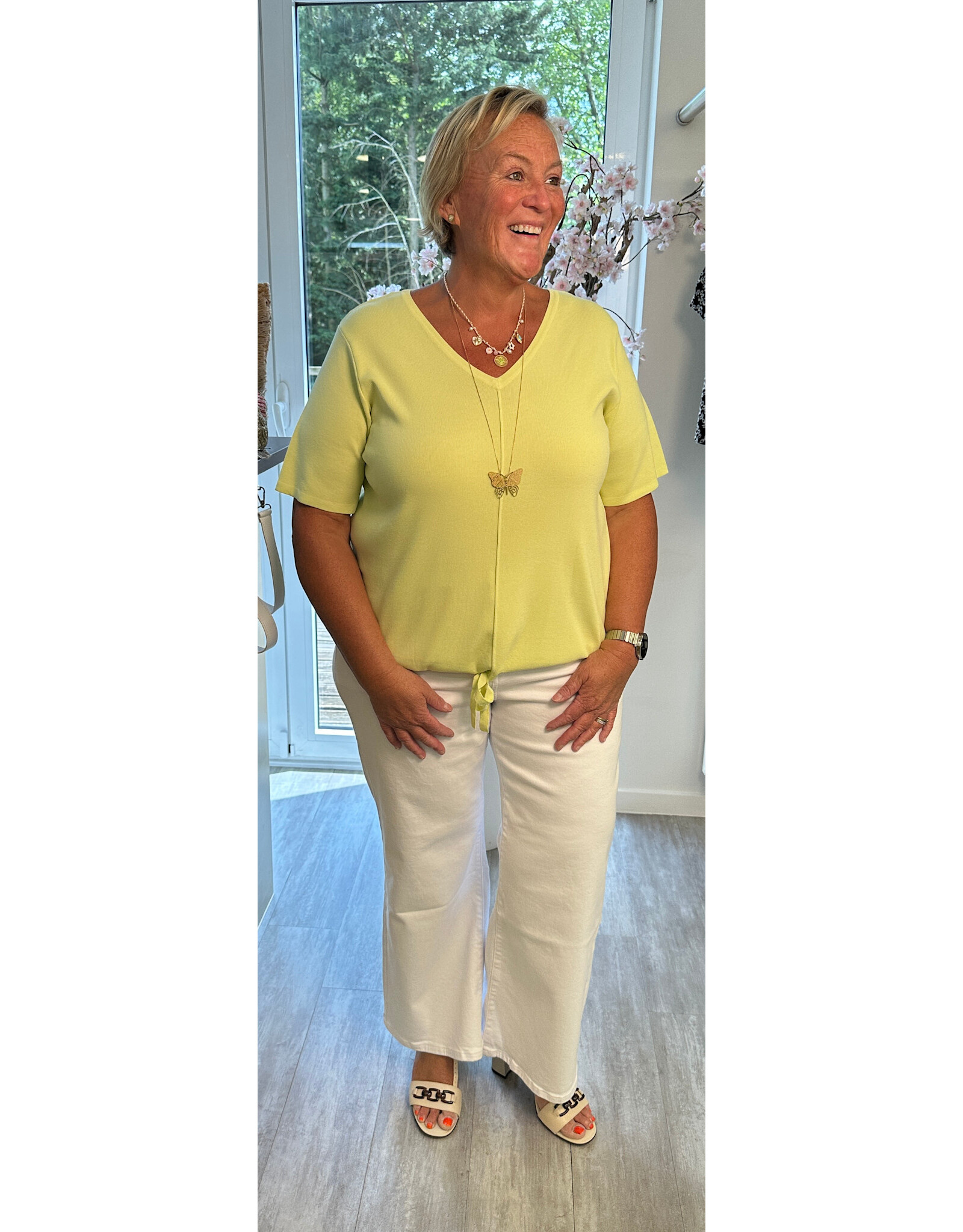 Yest Trui Zonne sorbet green