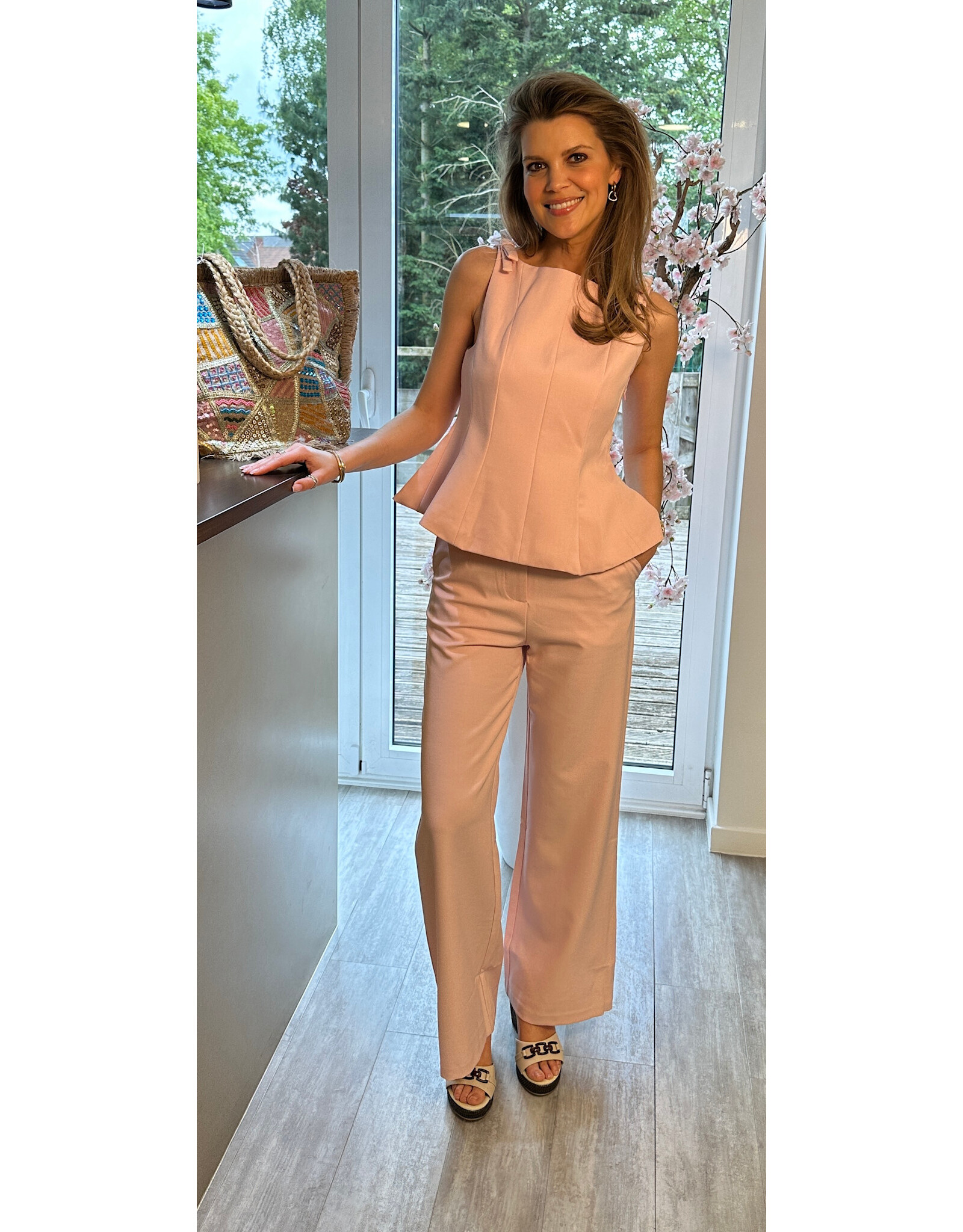 Parijs Broek esmee pink