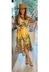 Italie Kleed Vinny yellow/tiger