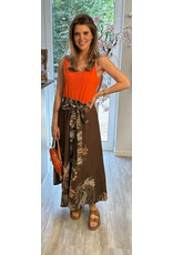 Italie Rok bruinmet print