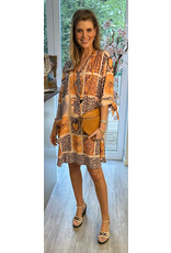 Italie Jurk anne leopard