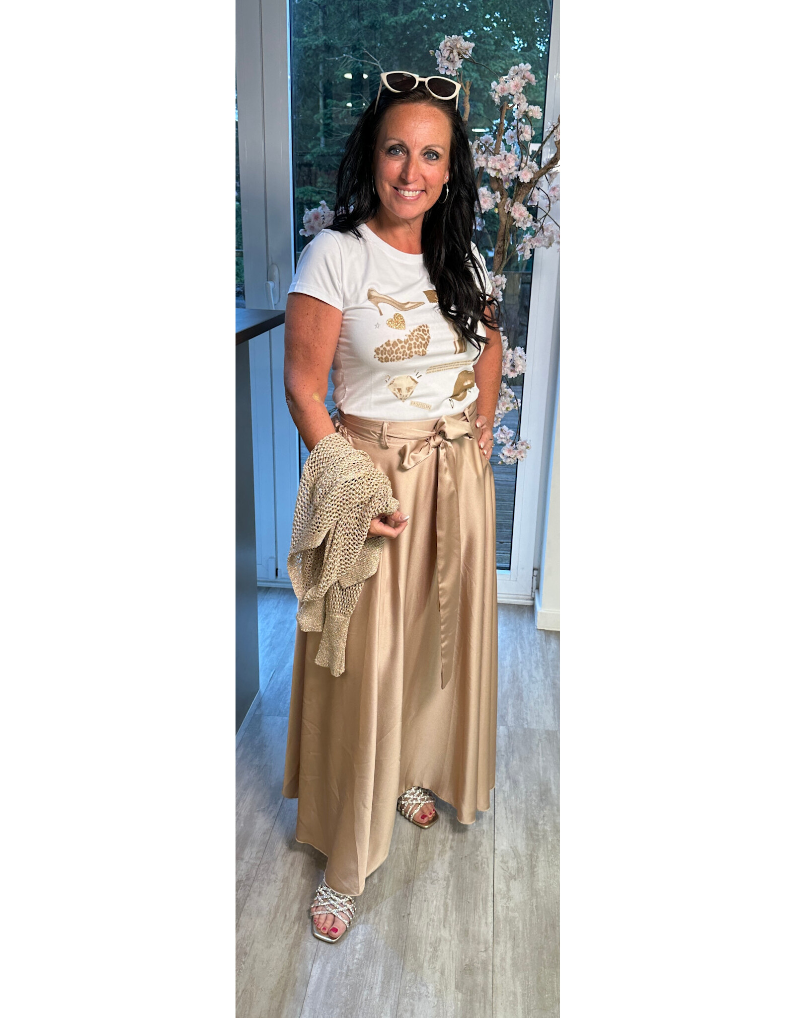 Italie T shirt beige