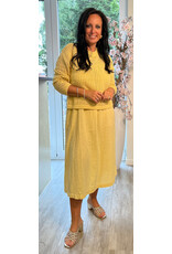 Kaffe Trui Asolar straw