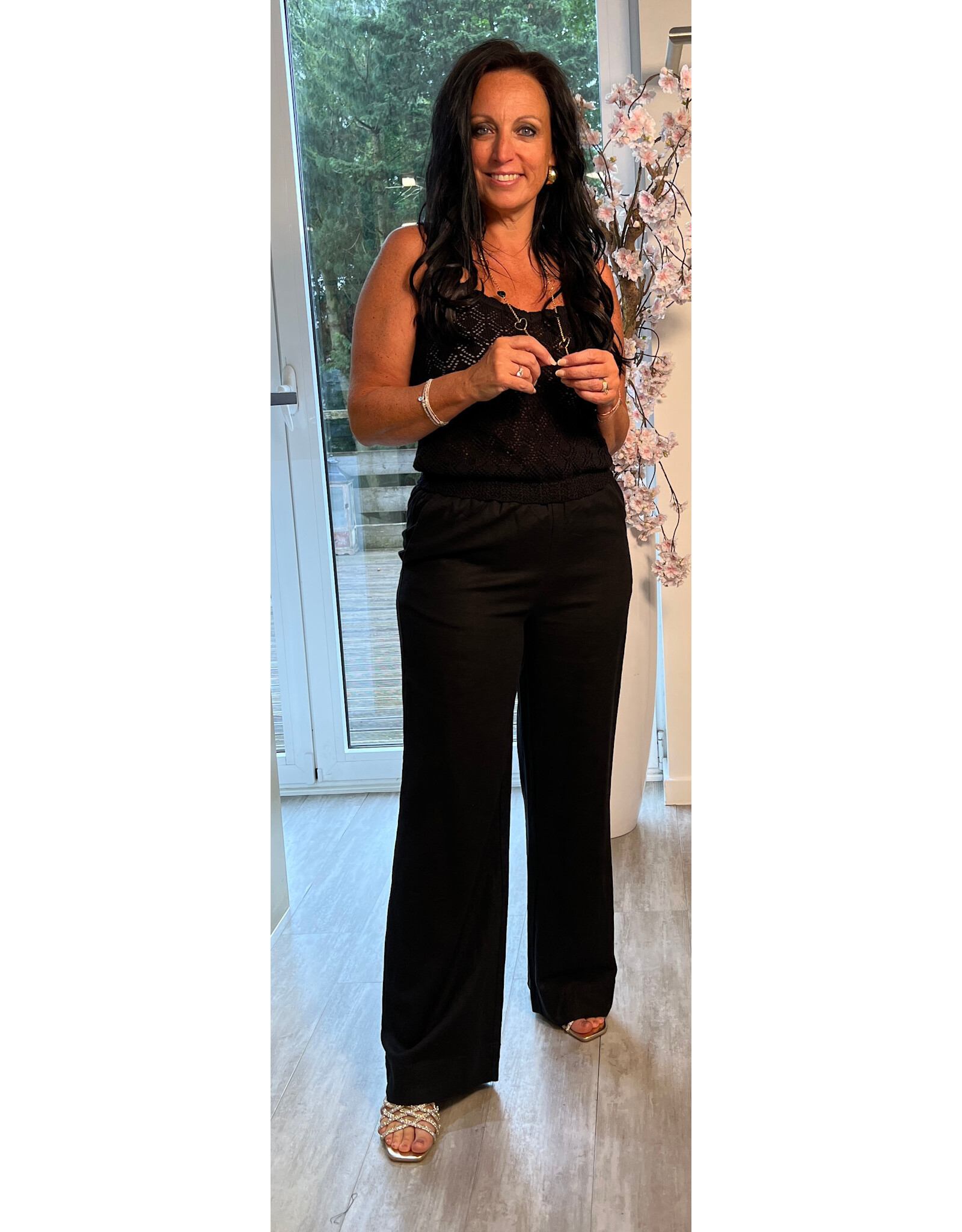 Kaffe Top Jona black