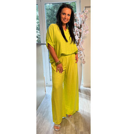 Brussel Broek Paula lemon green