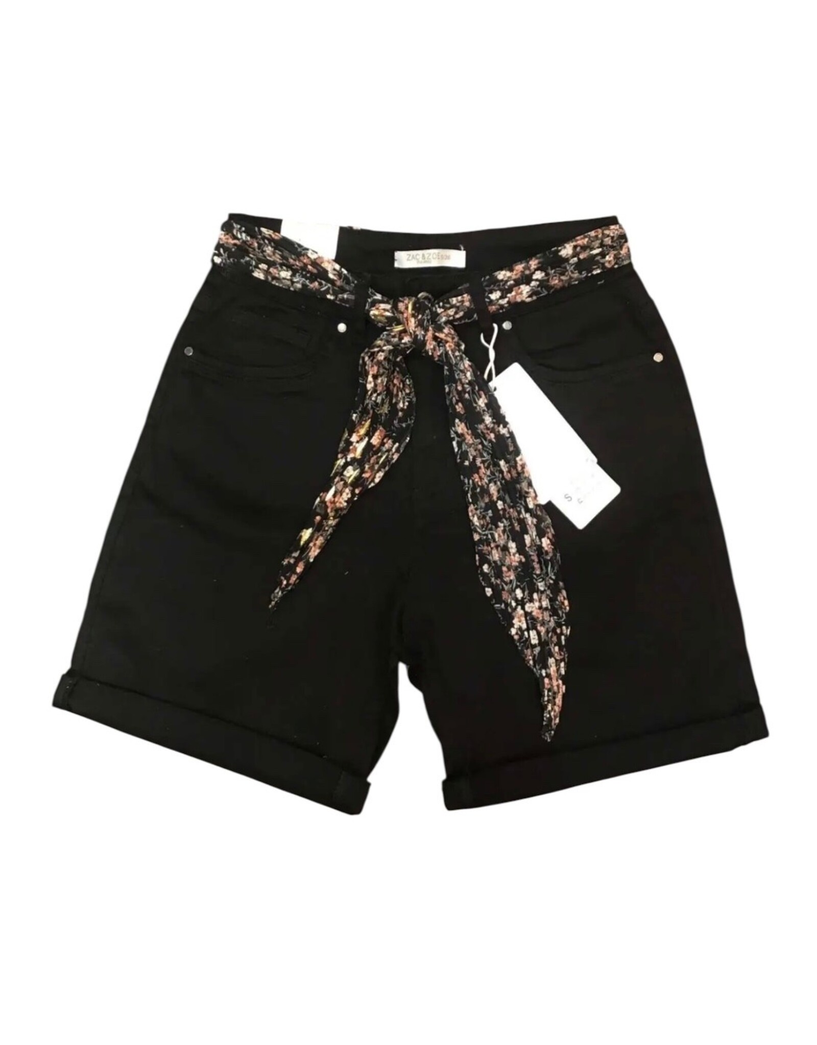 Parijs Short zwart