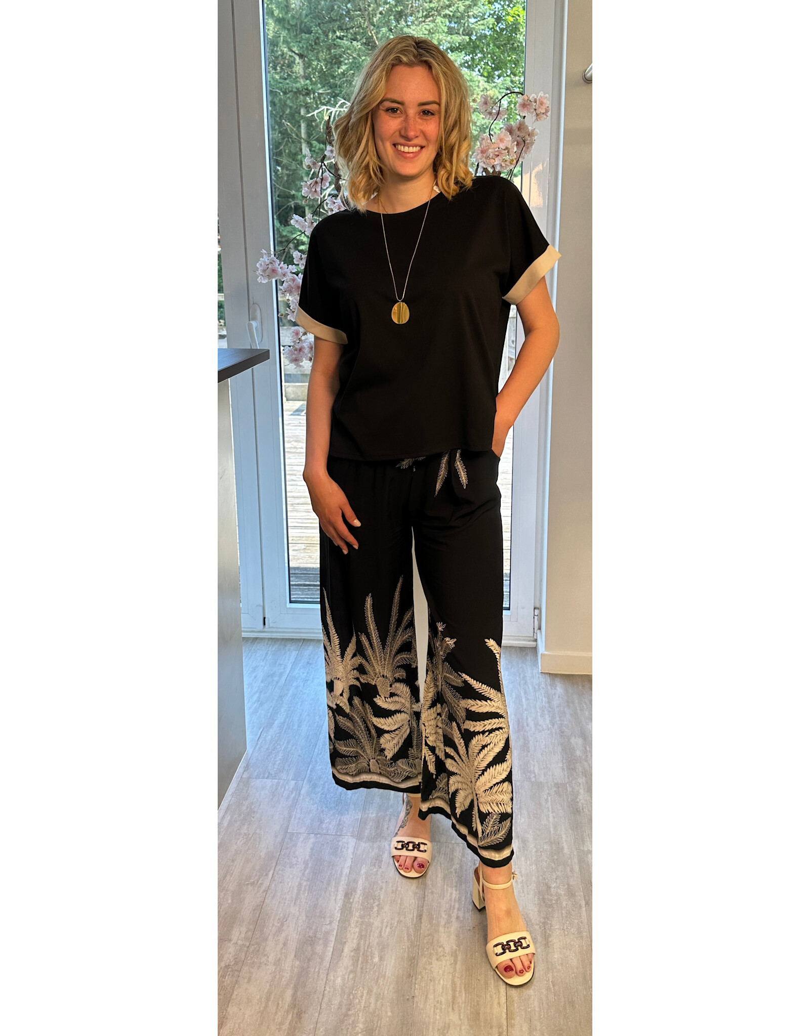 Brussel Broek Luis met bijpassende riem