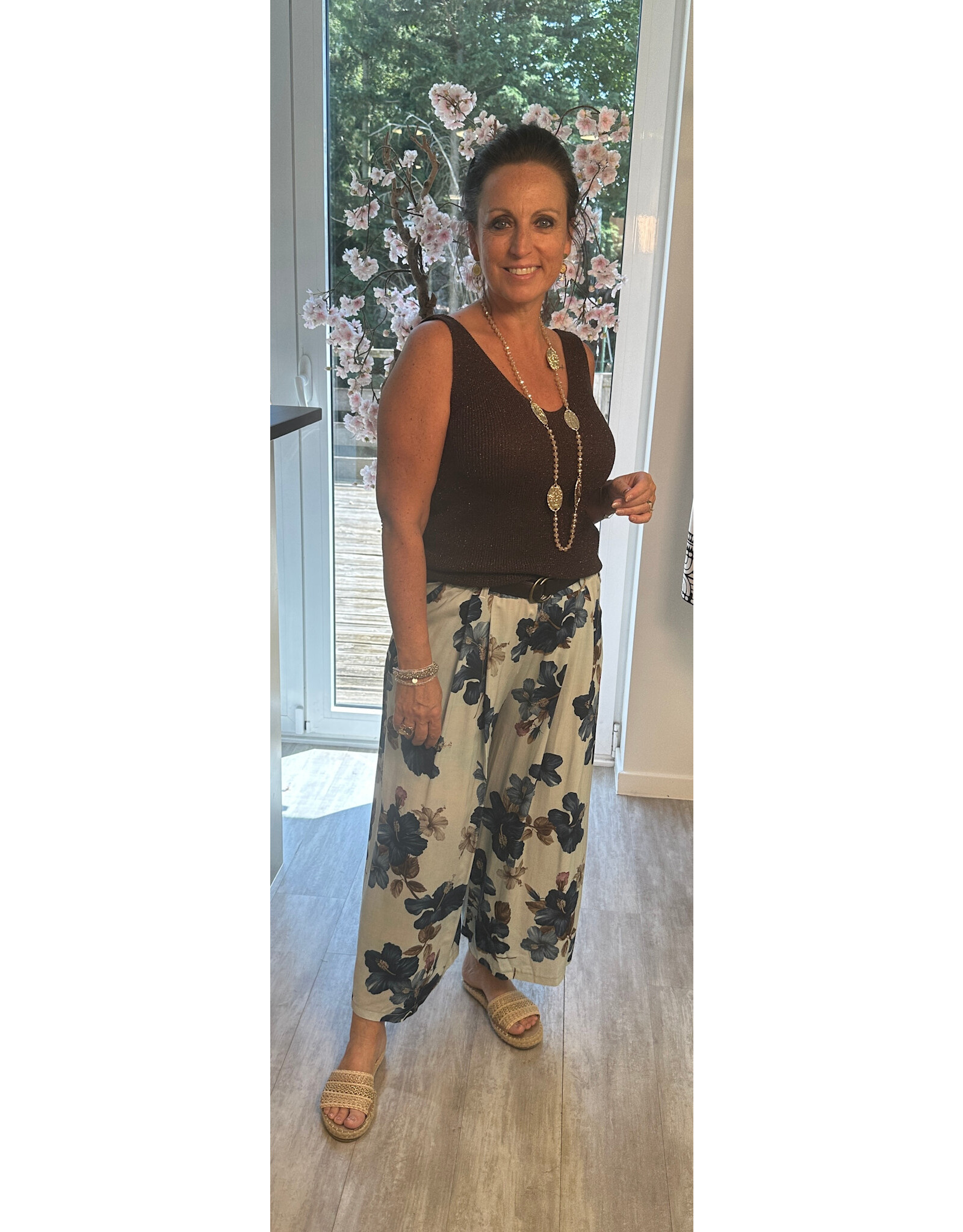 Italie Broek Chelsey blauw