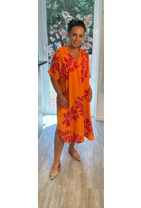 Italie Dress Sunset bloom