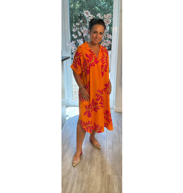 Italie Dress Sunset bloom