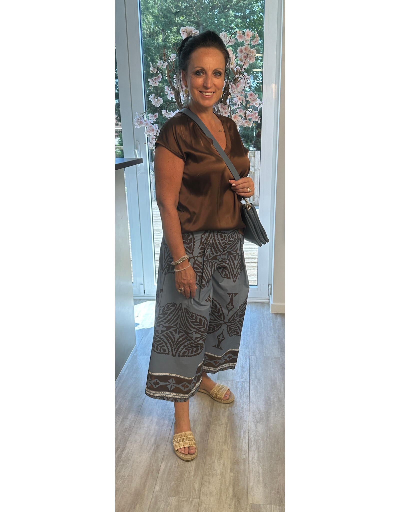 Italie Broek Safari sky