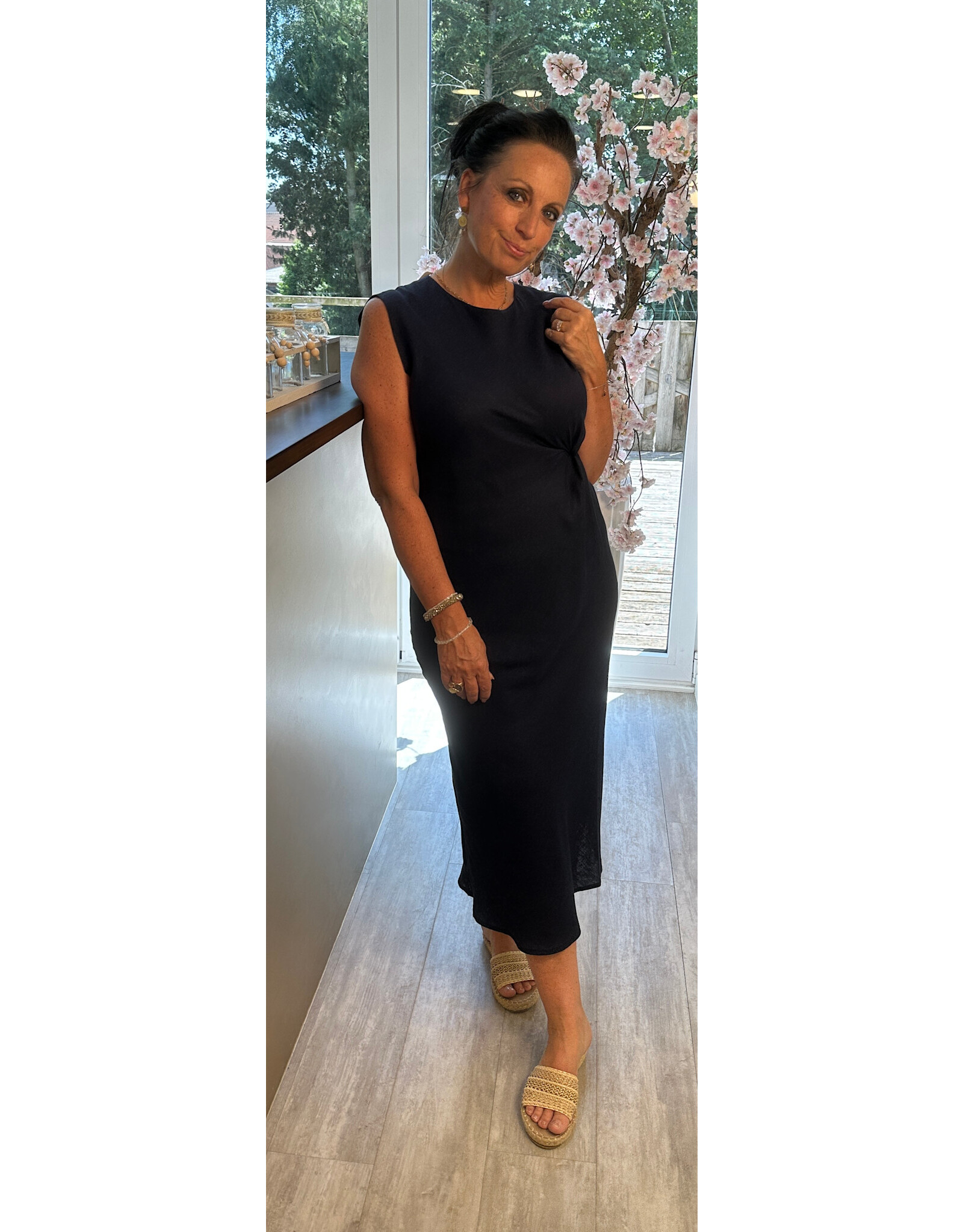 Italie Dress Midnight Twist