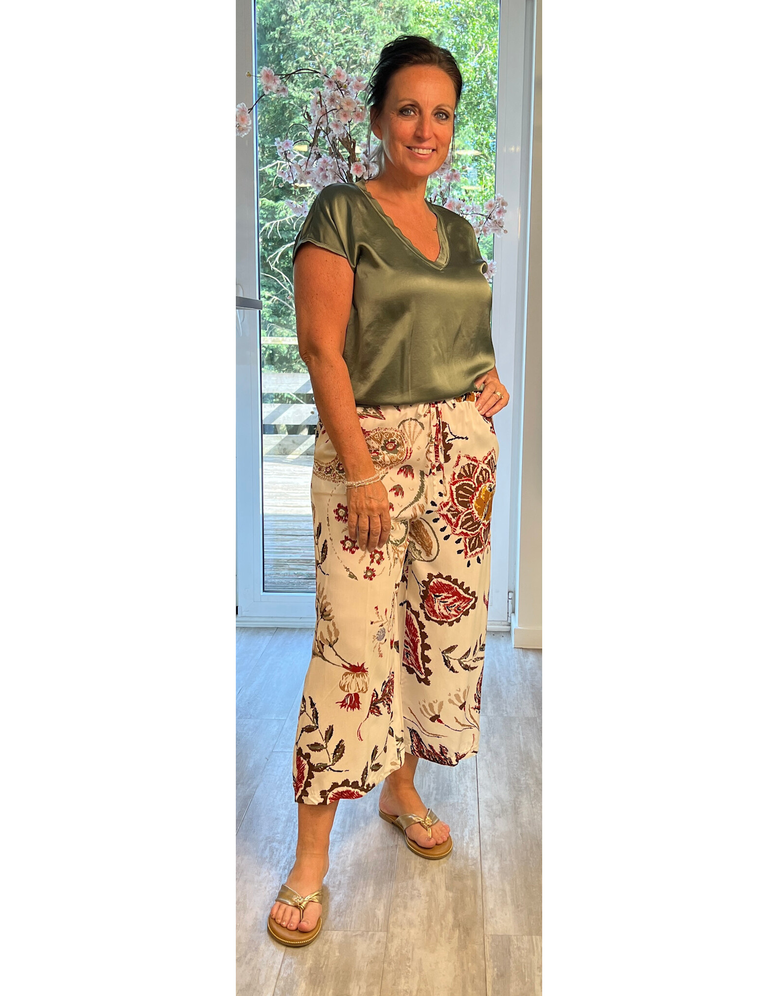 Italie Pants Sienna garden