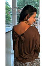 Brussel T-shirt leen bruin