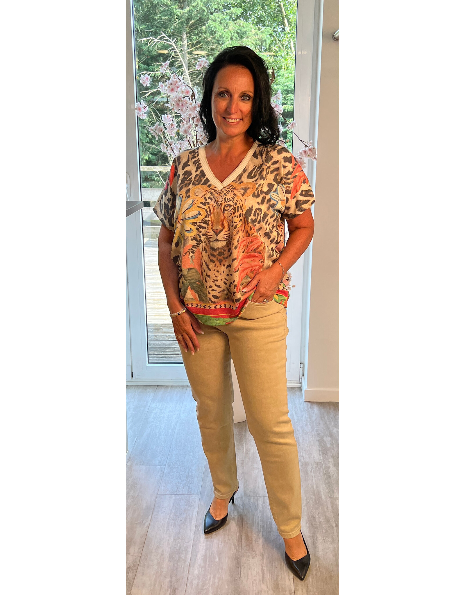 Brussel T shirt Golden Jungle