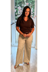 Italie Broek Anne beige