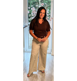 Italie Broek Anne beige