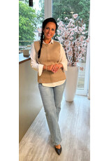 Parijs Gilet/debardeur beige