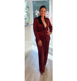 Parijs Broek joyce wijnrood