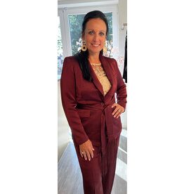 Parijs Blazer joyce wijnrood