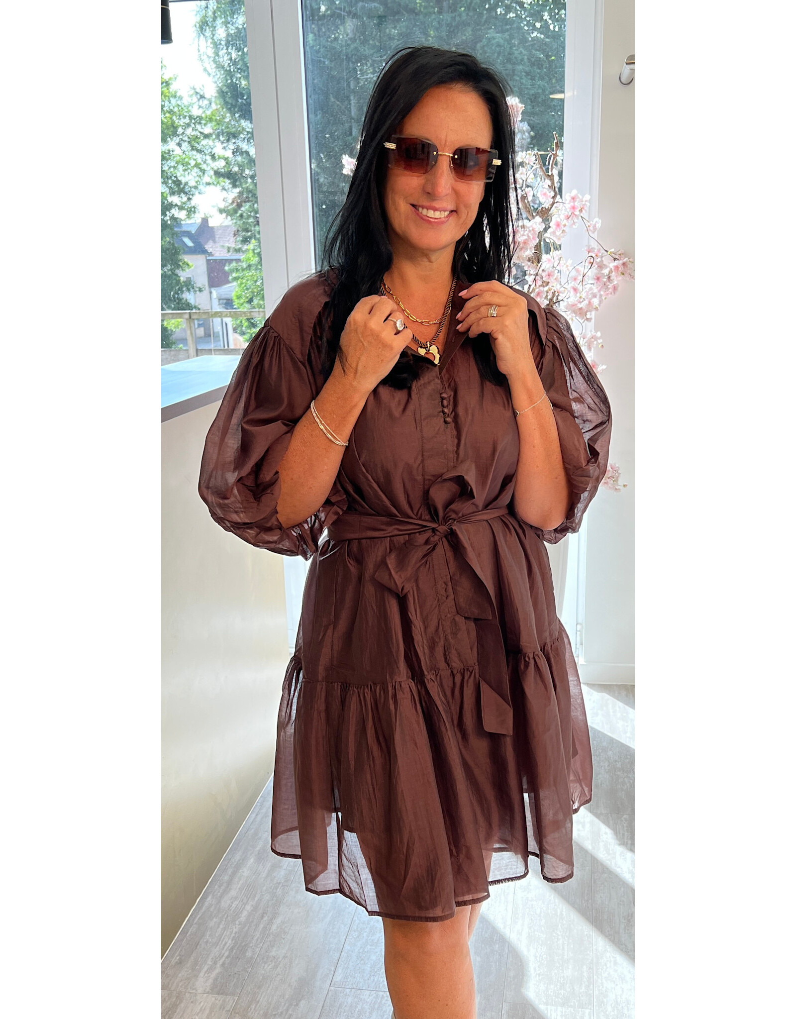 Parijs Jurk hilde coffee